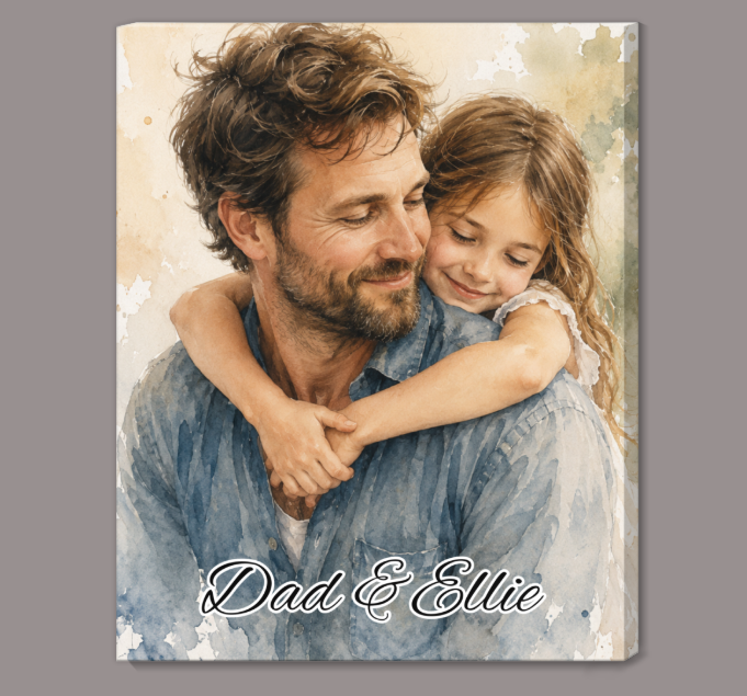 Customizable Canvas for Special Day