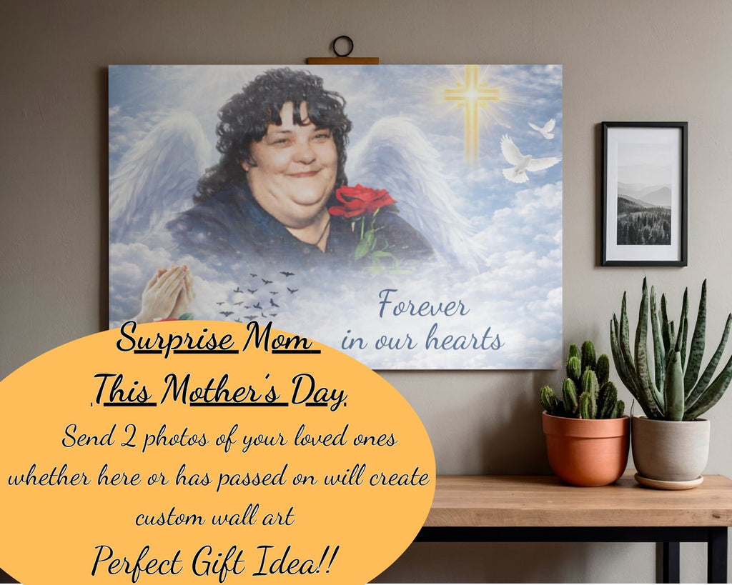 Customizable Canvas for Mothers Day