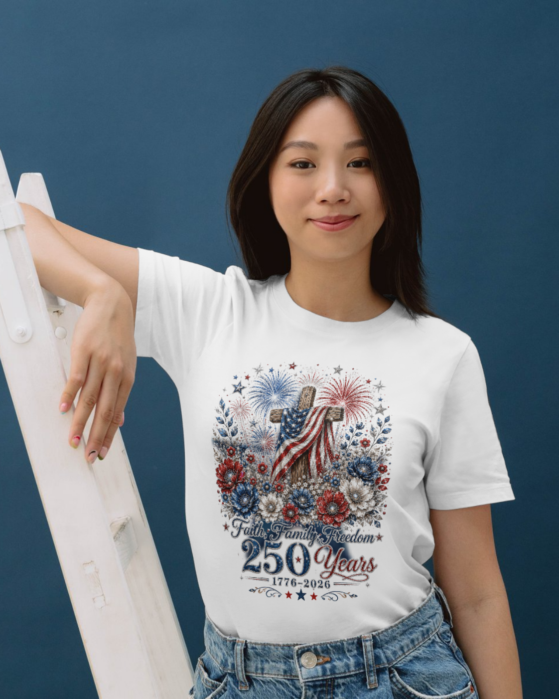 Faith, Family, Freedom 250 years T-Shirt